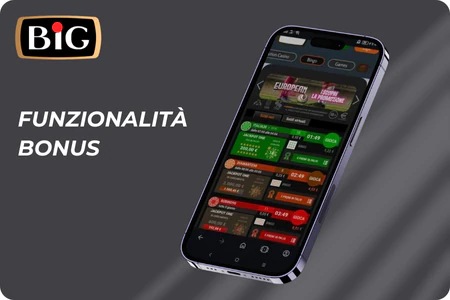 Funzionamento dei bonus su BIG Casino